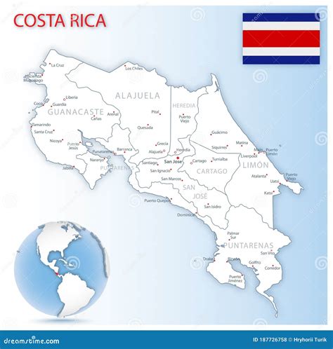 costa rica localização.